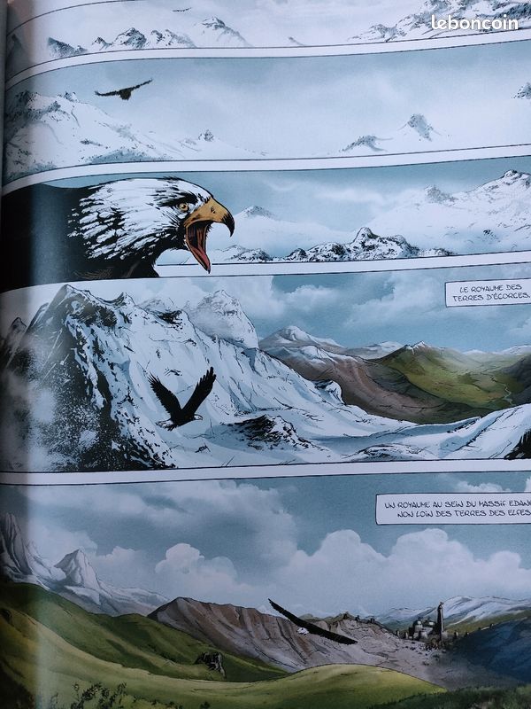 BD_Merlin/la quête de l'épée T2:"la forteresse de kunjir" de Istin,Demare et Cordurié (image 3)