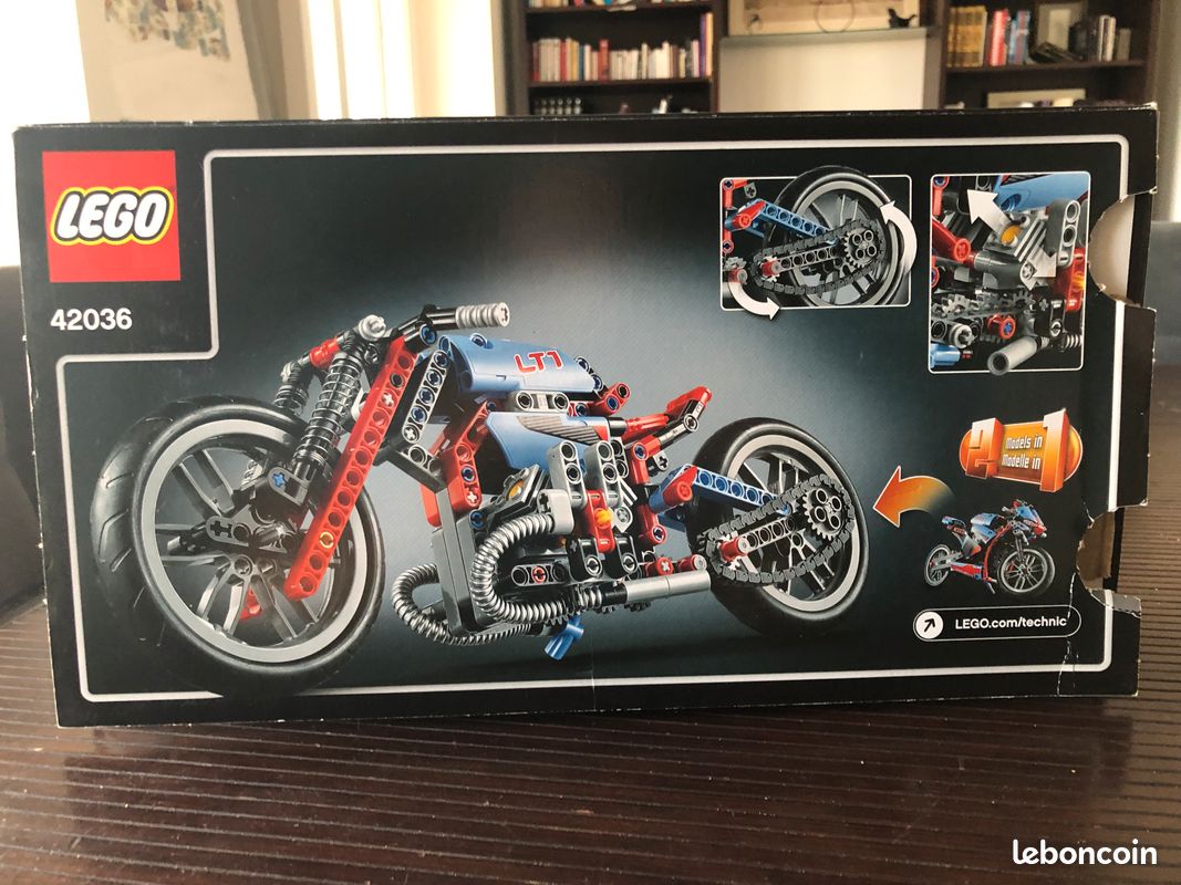 LEGO technic 42036, ouvert et monté une fois boîte et notice vendues (image 2)