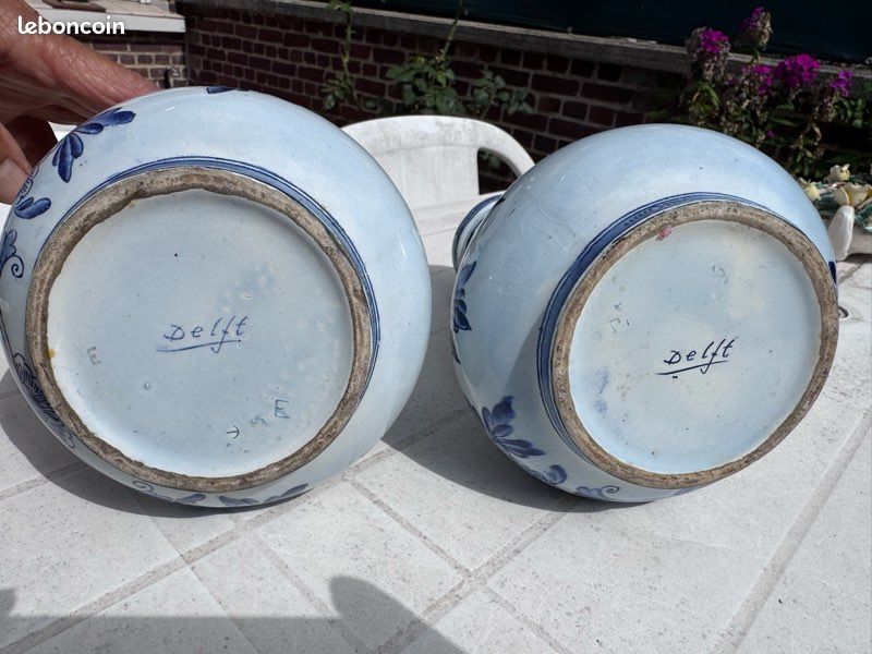 Lot de 2 vases Delf (image 8)