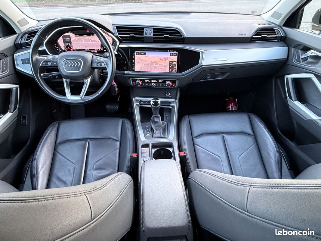 AUDI Q3 SPORTBACK 35 TFSI 150 ch S tronic 7 S line 1ère MAIN/CUIR/NAVI MMI/FULL LED/CAMERA/ACC/HISTORIQUE COMPLET/GAR (image 13)