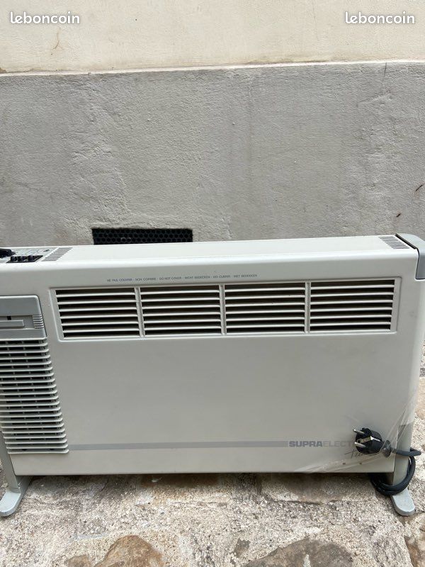 Radiateur électrique mobile (chauffage d'appoint) turbo soufflant de la marque française Supra (image 1)