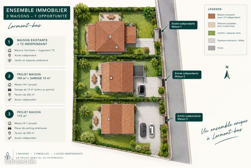Maison 6 pièces 110 m² · à Lormont · 110 m² · 565 000 €