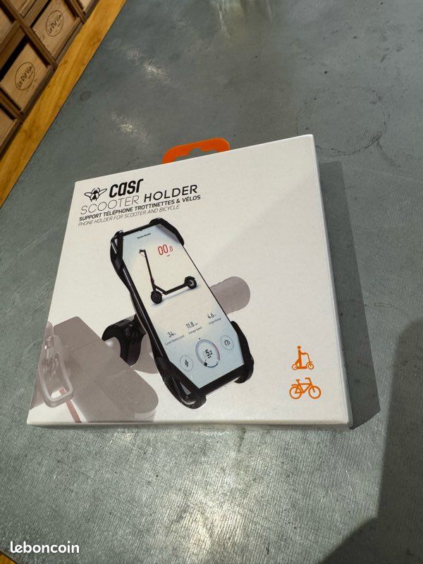 Support téléphone pour vélo et trottinette (image 1)