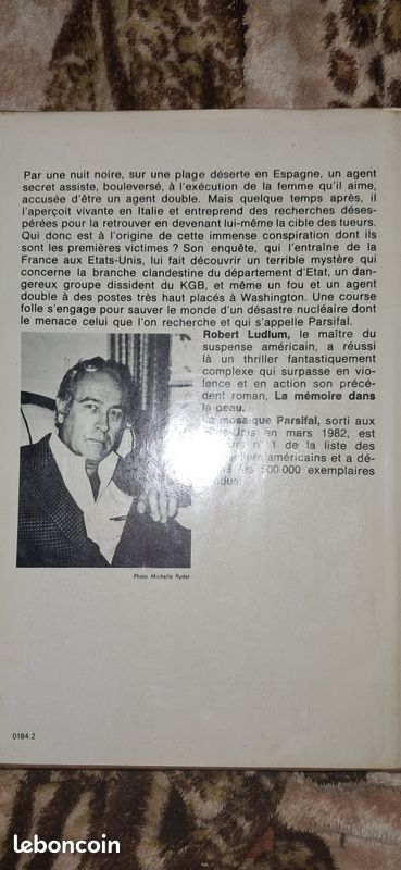 La mosaïque Parsifal, Ludlum, Thriller, espionnage (image 3)