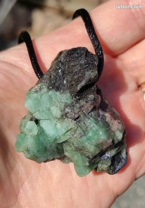 Émeraude Brute Naturelle De Colombie - Certifiée IGI - Pour Bijoux Ou Collection - Neuf