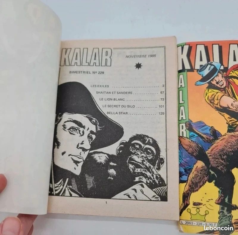 Lot BD Kalar 1985 x2 (image 2)