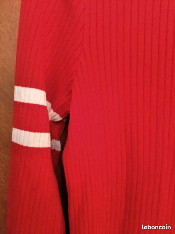 Pull rouge H&M Taille 38 (image 2)