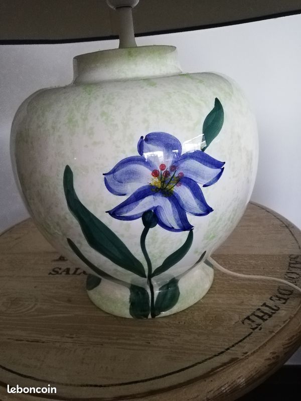 Lampe iris bleu (image 3)