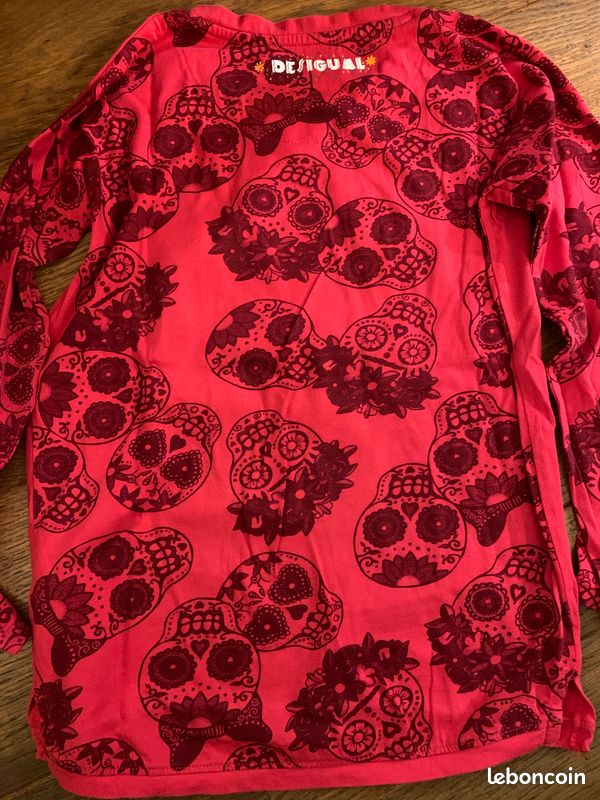 Tee-shirt Manches longues Fille 9/10 ans Desigual (image 3)