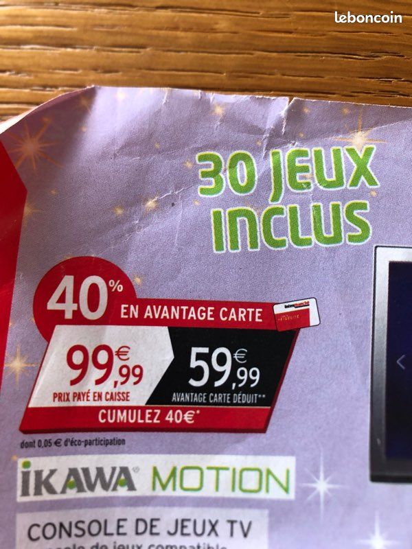 Console jeux ikawa Motion (image 3)