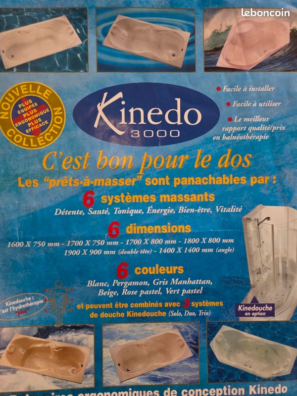 Baignoire balnéo Kinedo (image 4)