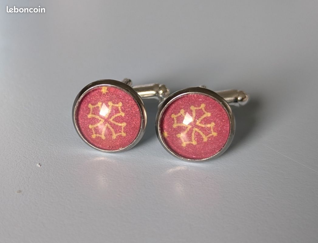 Boutons de manchette occitans (image 1)