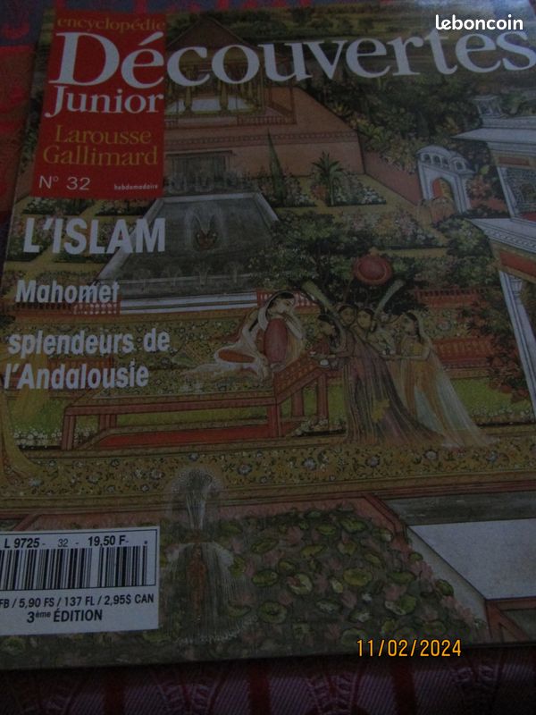 LAROUSSE GALLIMARD - ENCYCLOPéDIE DéCOUVERTES JUNIOR - LOT DE 10 - NUMéROTéS (image 9)