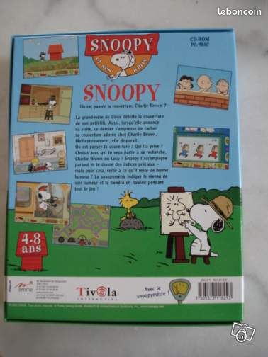 Jeu PC-Mac "Snoopy" 4-8 ans NEUF (image 2)
