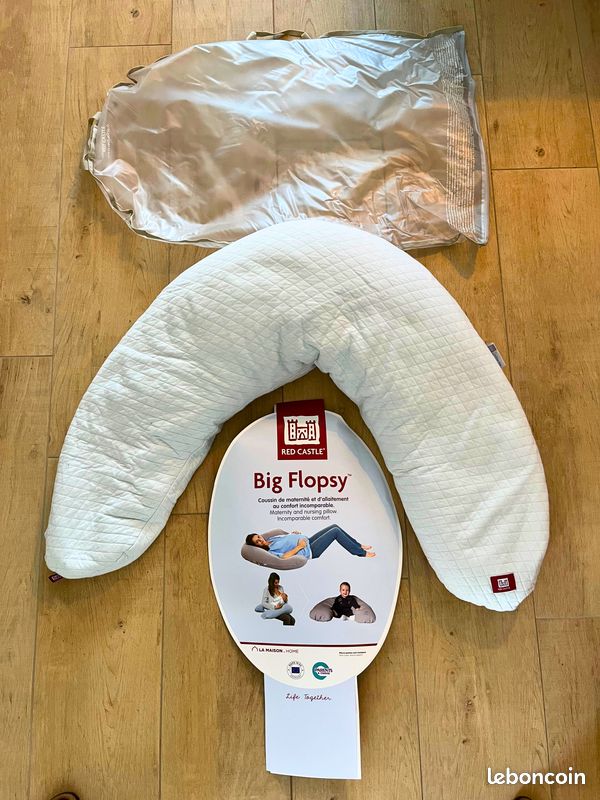 Coussin de maternité et allaitement Big Flopsy Red Castle (image 1)