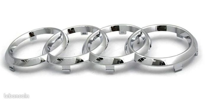 Logo de calandre Audi Chrome (image 1)