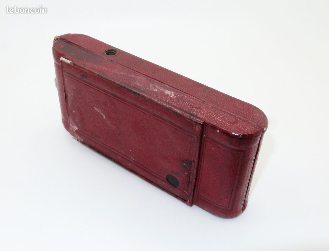 Appareil Photo Pliant Ancien MURER 4,5x6 – à Soufflet, Gainé Cuir