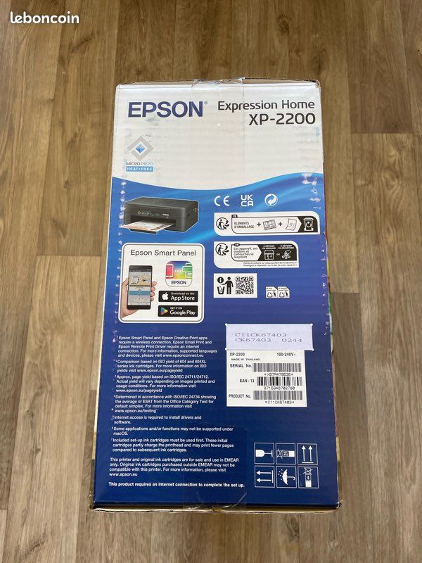 Imprimante Epson expression home xp-2200 (image 4)