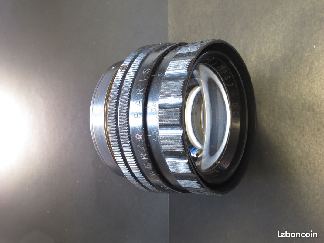 Objectif BOYER PARIS Saphir 85mm F4.5 - État Neuf, Ouvert Mais Jamais Utilisé
