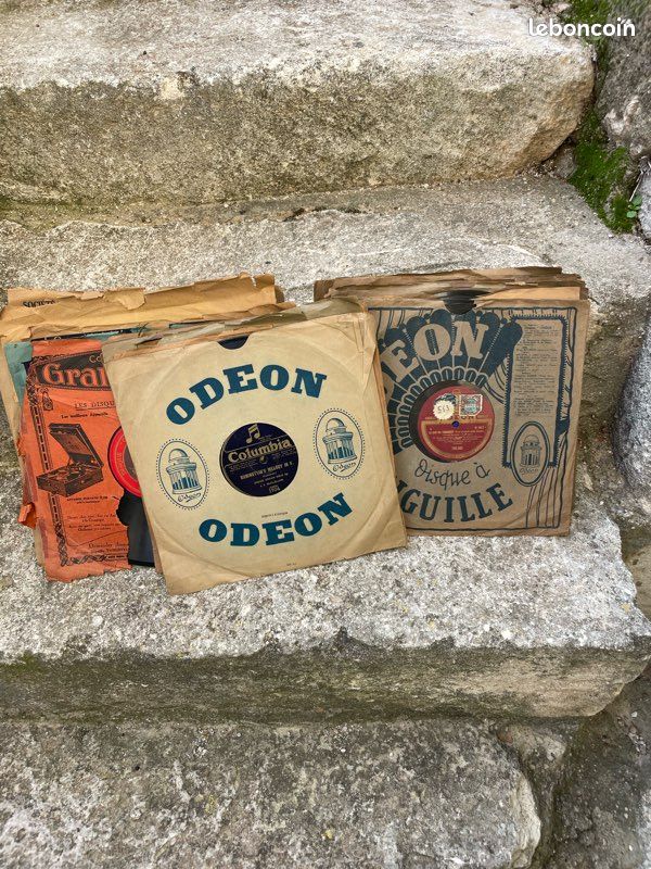 Disque gramophone lot de 37 (image 1)