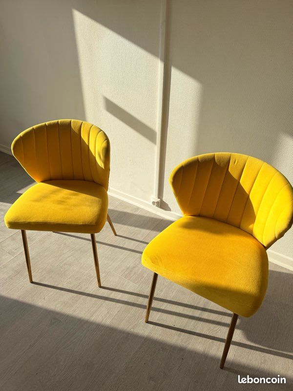 Lot de 2 chaises de salle à manger (image 2)