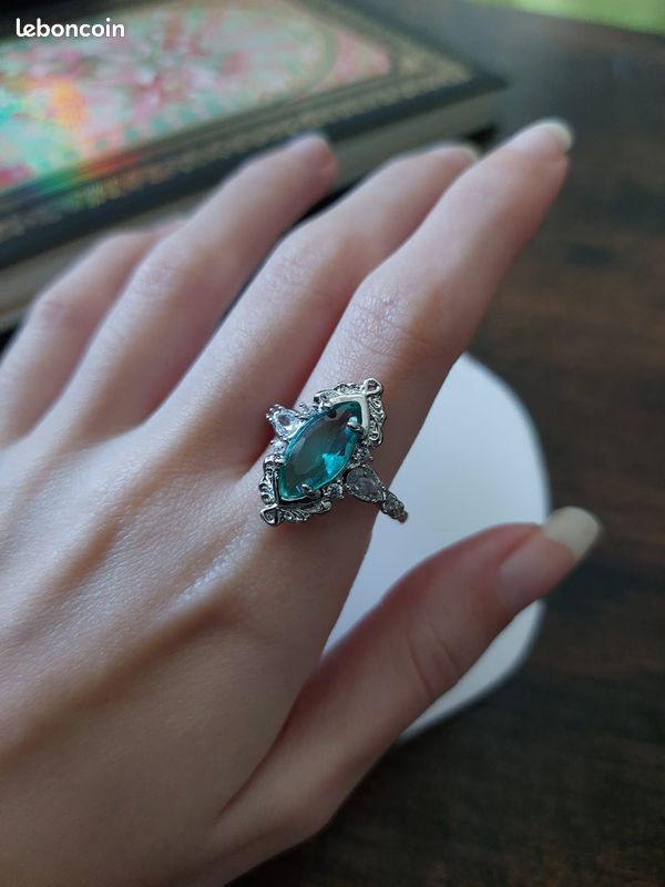 Bague Fantaisie Vintage - Taille 59 (19mm) - Style Rétro Et Charmant