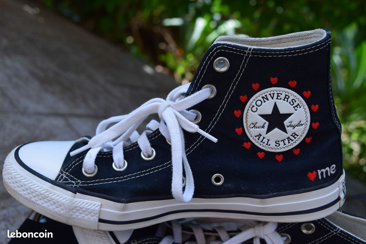 Pointure Converse Pieds Larges Sneakers Montantes Noir CONVERSE