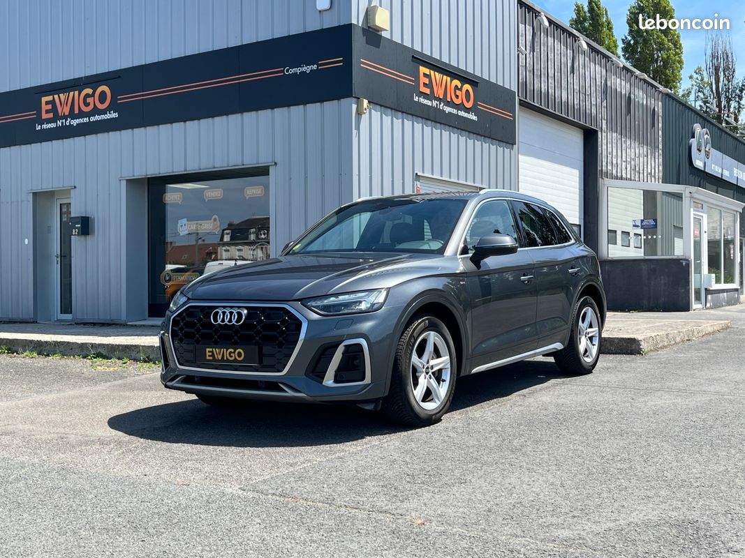 Audi q5 2.0 35 tdi 165 dieselhybrid s-line s-tronic bva *rien a prevoir - toit ouvrant panoramique - carplay (image 2)