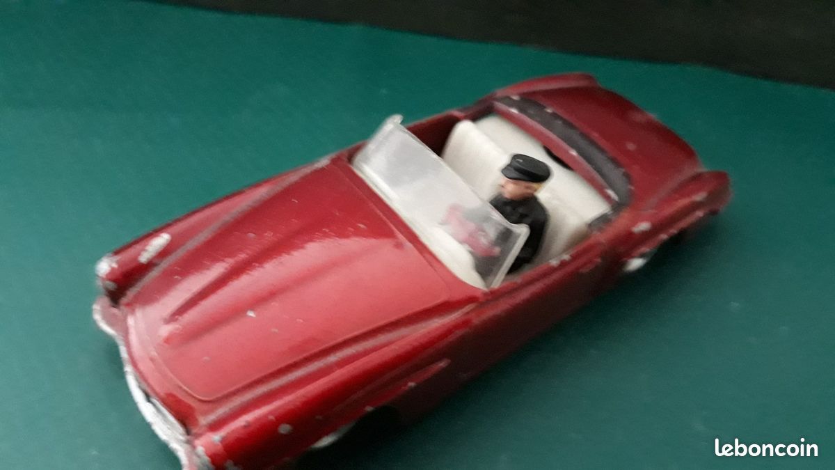 Solido 105 - Mercedes 190 SL - Miniature Ancienne - Époque Dinky-CIJ-JRD - France