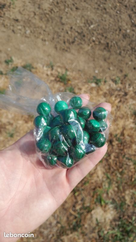 Jeu solitaire en malachite (image 2)