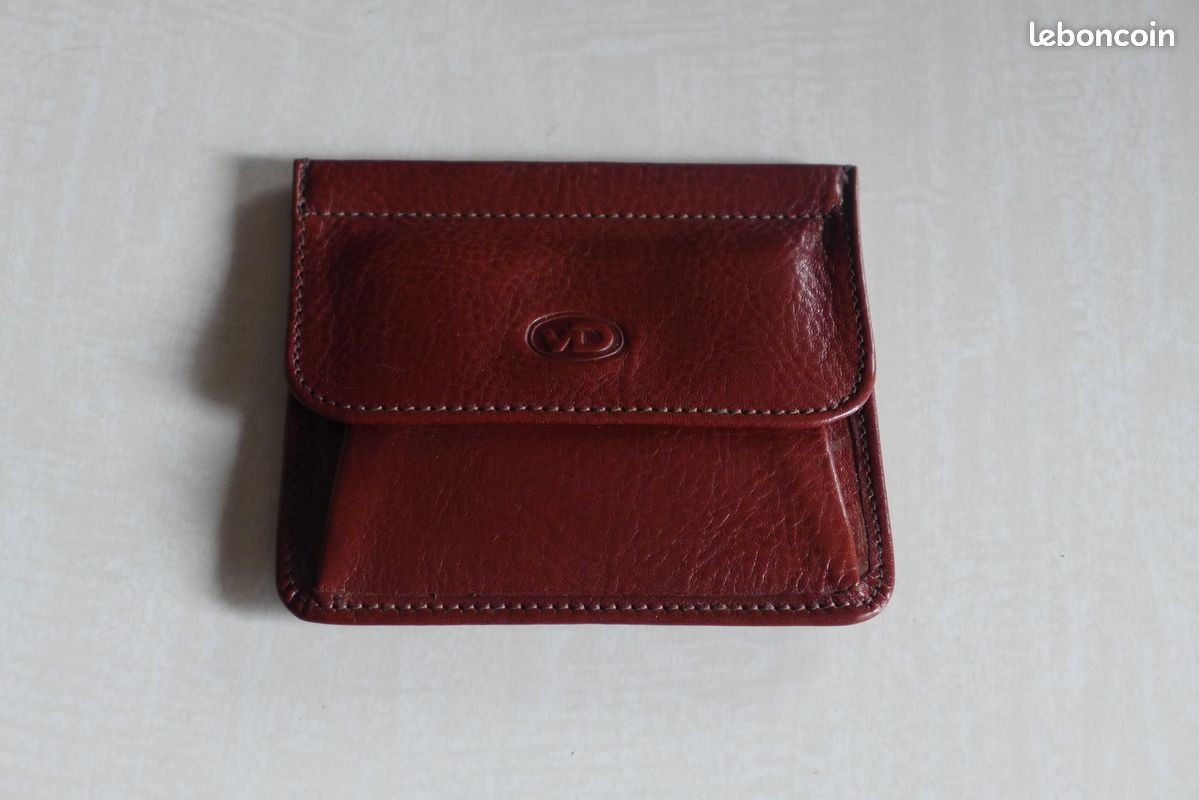 Sacoche / Pochette vintage VD cuir marron homme (image 13)