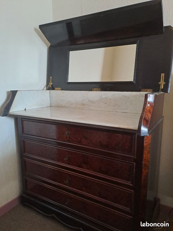 Commode-coiffeuse ancienne (image 2)