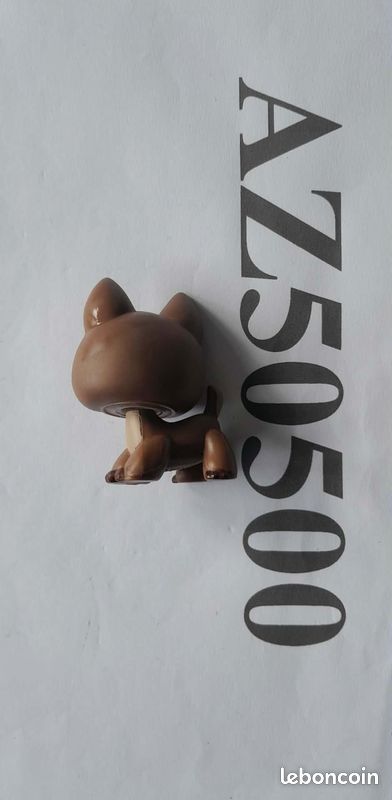 LPS Berger Allemand Shepherd 689 chien dog LITTLEST PETSHOP PET SHOP
