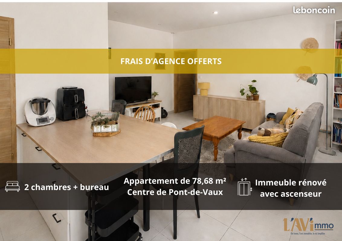 Appartement 4 pièces 79 m² · à Pont-de-Vaux · 79 m² · 797 €/mois