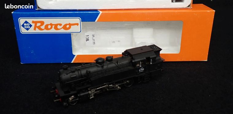 ROCO HO 1/87 LOCOMOTIVE VAPEUR 141 TA 670 – METZ FRESCATY Réf : 04122B