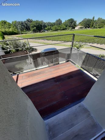 Appartement T2/T3 Althen 10 min Avignon en campagne avec extérieur