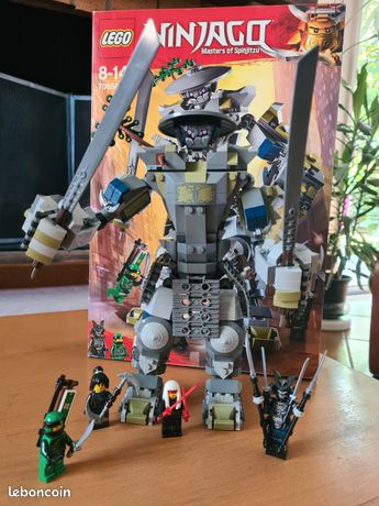 Lego Ninjago 70658 Titane Oni boîte et notice Jeux Jouets