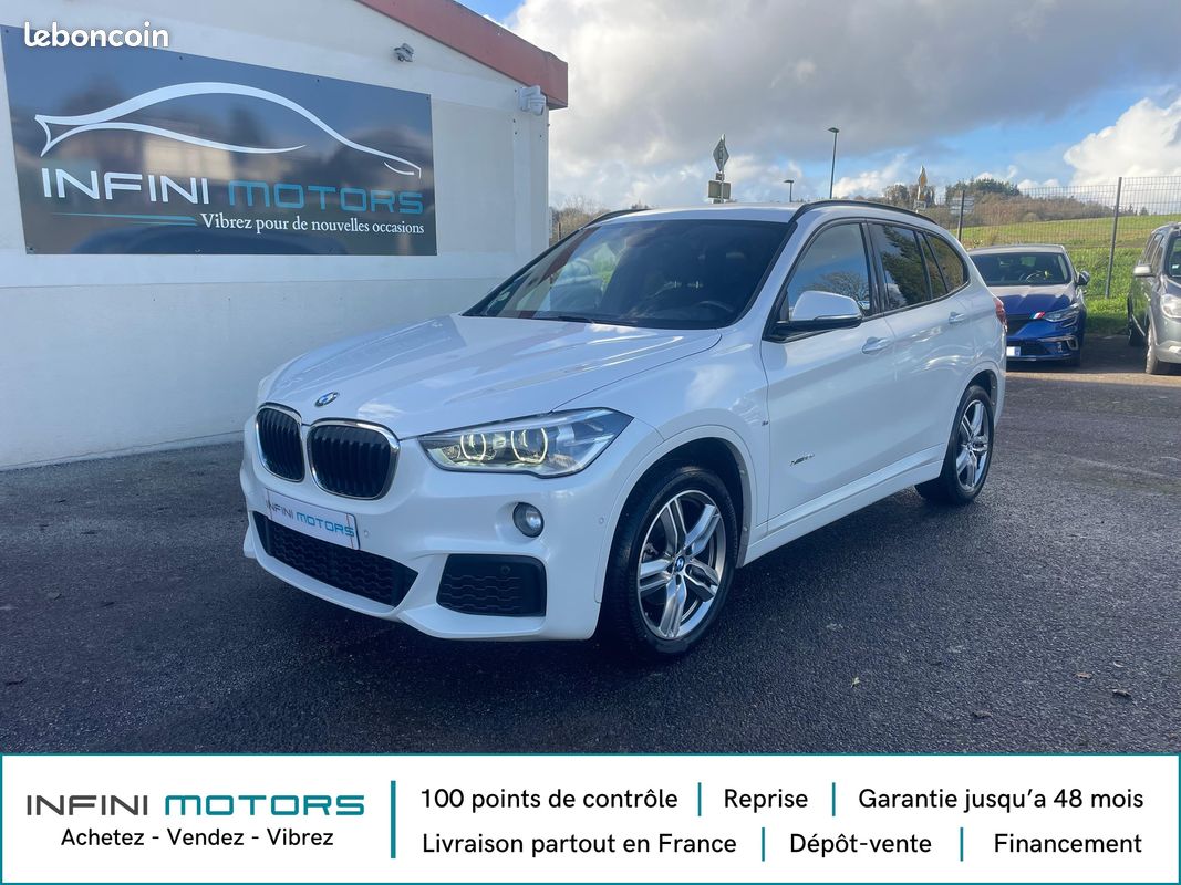 BMW X1 II (F48) xDrive18dA 150ch M Sport - Garantie nationale 12 mois (image 1)