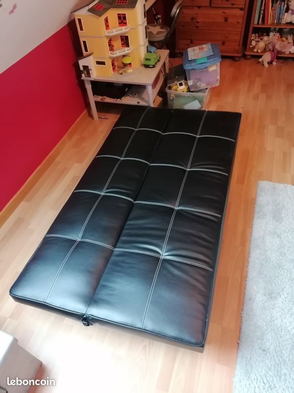 Banquette noire (image 1)