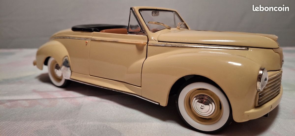 Solido Peugeot 203 Cabriolet 1954, Miniature 1/18 En Boîte, Collection