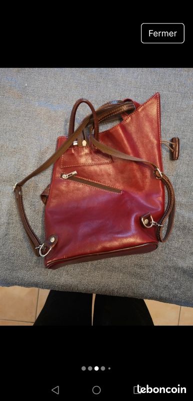 Sac à dos cuir (image 3)