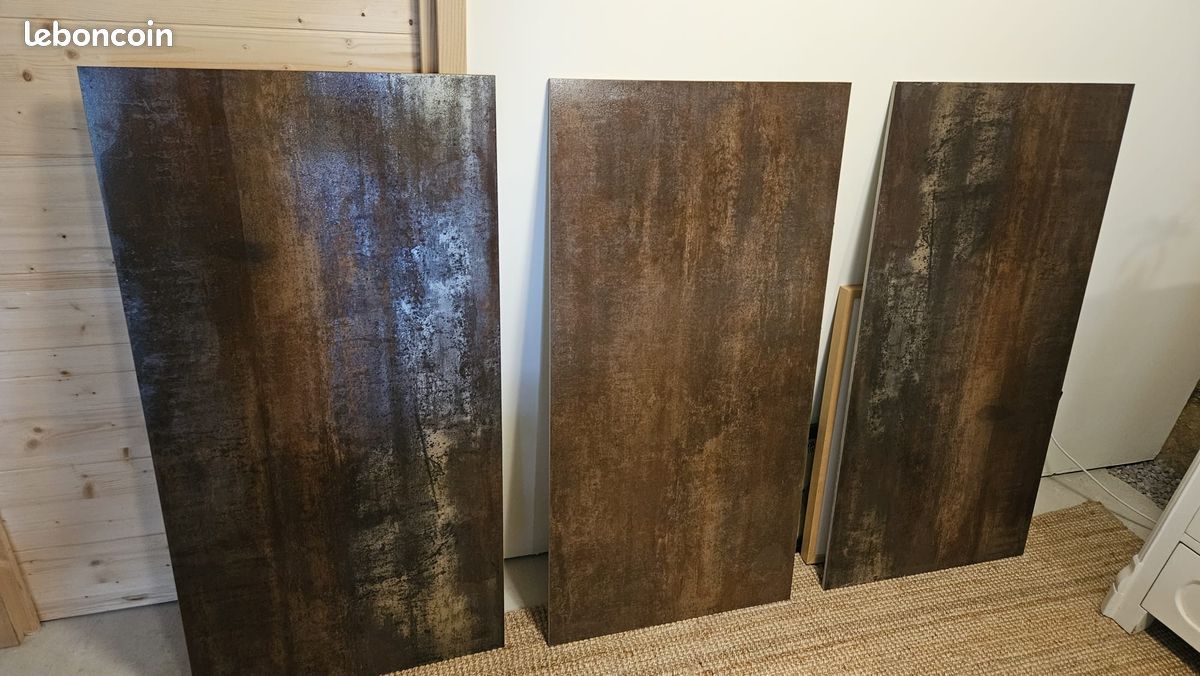 Carrelage TAU Ceramica "Corten" (aspect rouillé), 120x60 cm / 34 kg chacun, 3 unités (image 1)