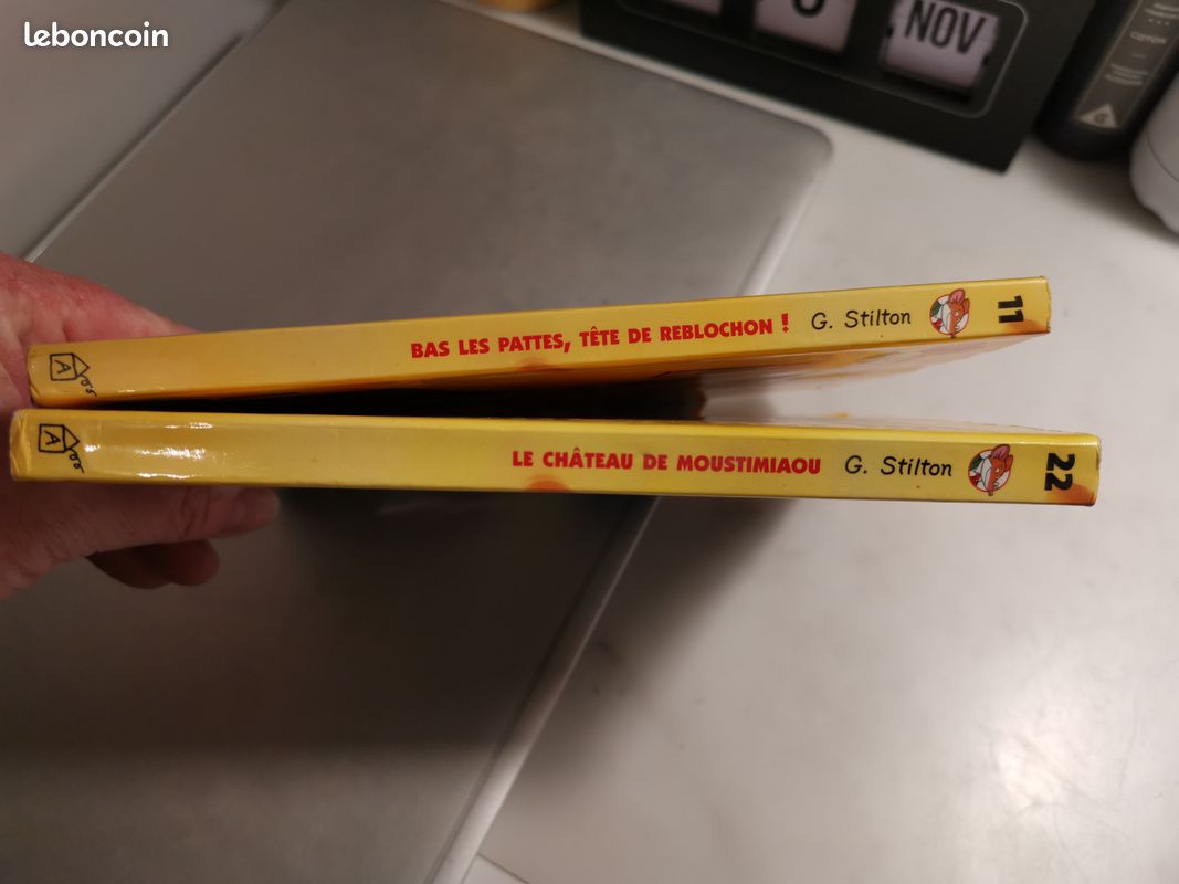 Livres Geronimo Stilton 11 et 22 (image 2)