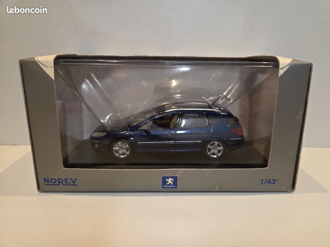 Miniature Norev Peugeot 407 Elixir - Prototype Salon Francfort 2003, 1/43, Neuve