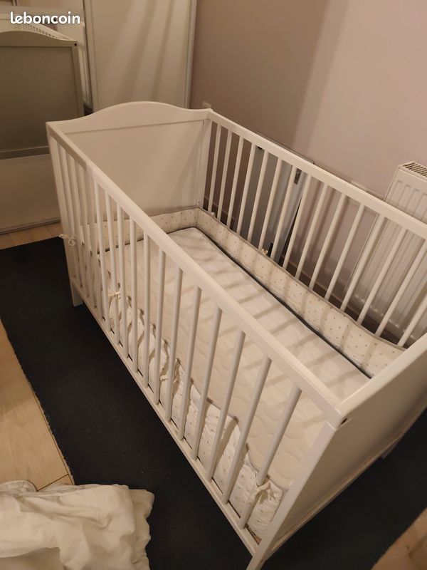 Lit bébé Ikea excellent état (image 2)