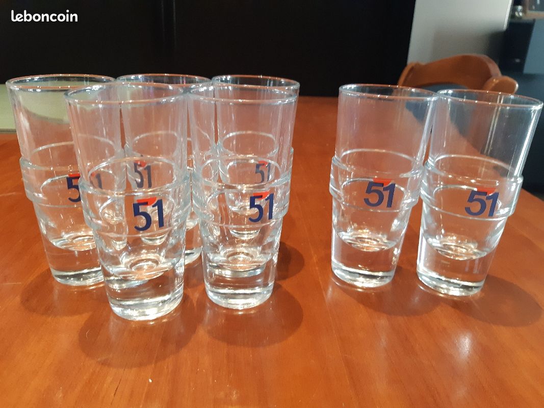 7 verres pastis 51 (image 1)