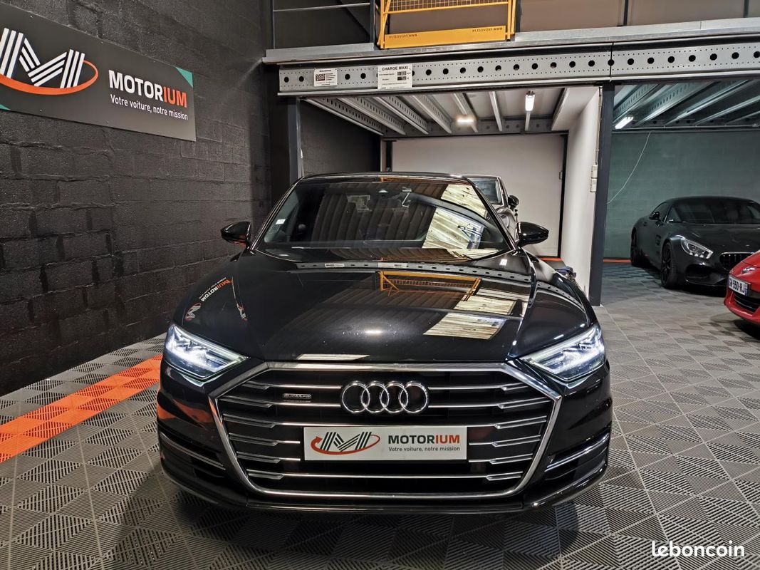 AUDI A8 Quattro 3.0 V6 50 TDI - 286 - BVA Tiptronic 2018 BERLINE Limousine Avus Extended PHASE 1 (image 7)