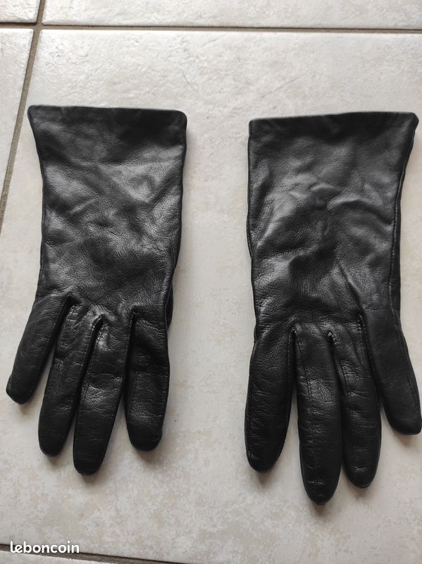 Cuir Gants Promod Gant En Cuir Marron Homme Gant En Cuir Marron