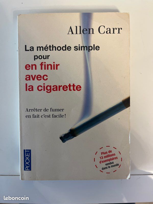 Livre Allen Carr en finir avec la cigarette