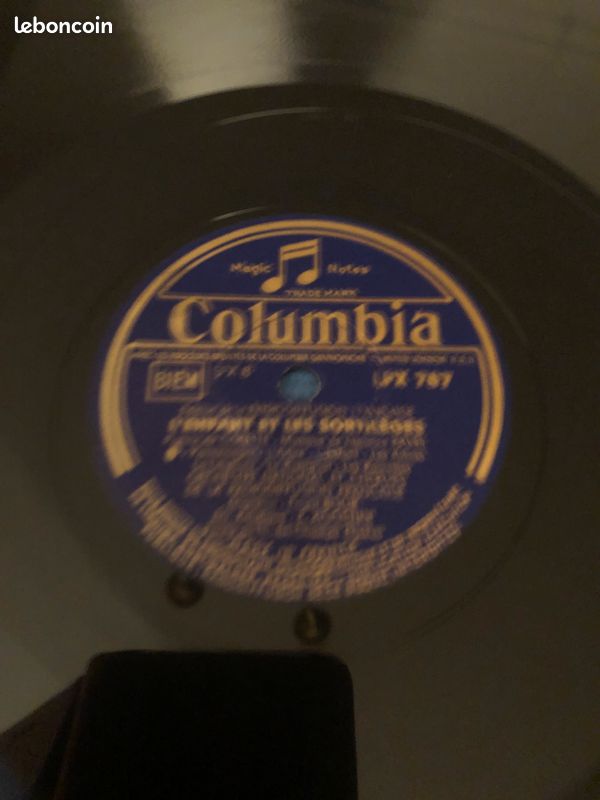 Vinyle / l'enfant et les sortileges 130(jl72) (image 2)